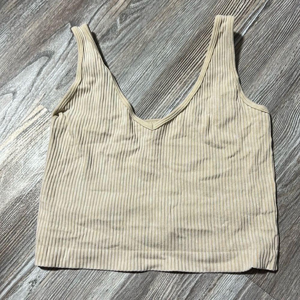 ribbed crop top